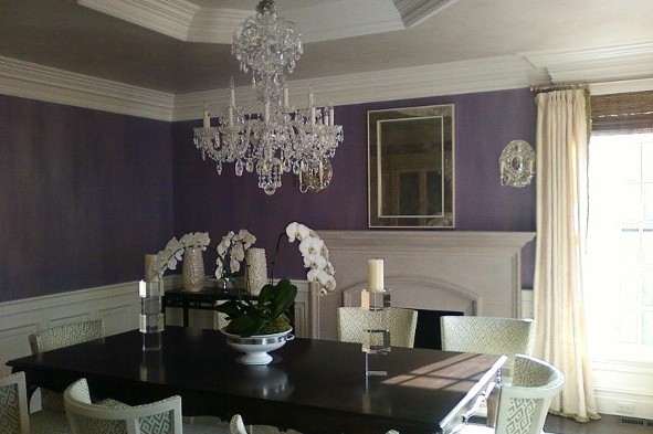 Strie Walls, Published Dining Room Strie Walls, Published Dining Room