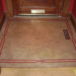 Acrylic Cement over Tile