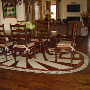 Hand Painted Floor