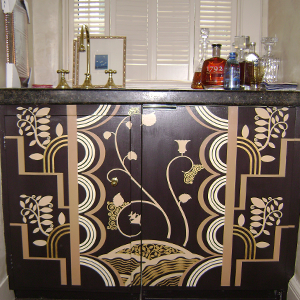 Wet Bar w/Refrigerator