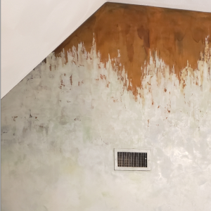 Ombre Metallic Plaster with Rust Activator